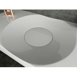 umywalka ścienna umywalka nablatowa BS6059 biała - 100 x 48 x