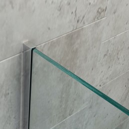 prysznicowa ścianka oddzielająca walk-in Nano szkło EX101 -