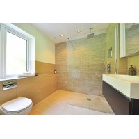 Kabiny prysznicowe | Szklane, prostokątne, z brodzikiem | rudepol24.pl
