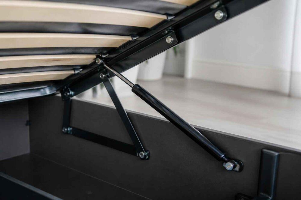 Metalowy mechanizm podnoszenia stelaża łóżka z siłownikami gazowymi